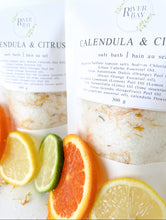 Load image into Gallery viewer, Calendula & Citrus Salt Bath