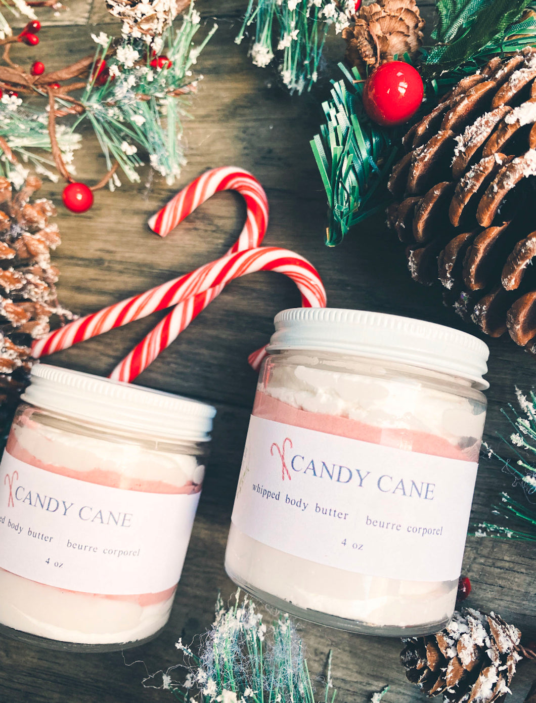 Candy Cane Whipped Body Butter